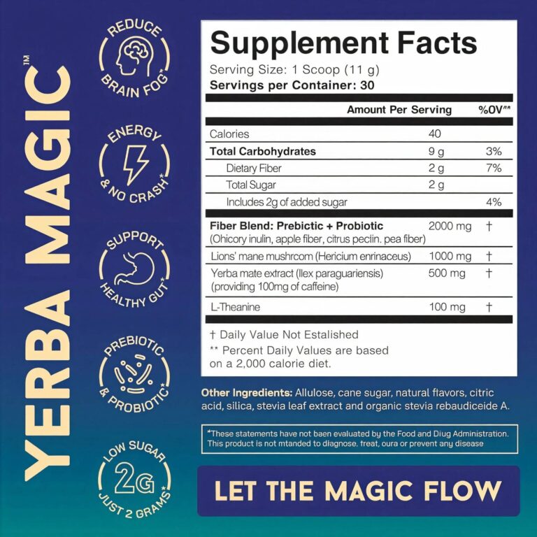 Teanux™ Yerba Magic | Yerba Mate Instant Tea Powder - Image 4