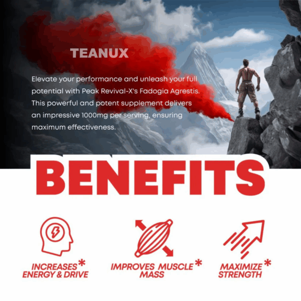 Teanux™ Fadogia Agrestis 1000mg - Image 5