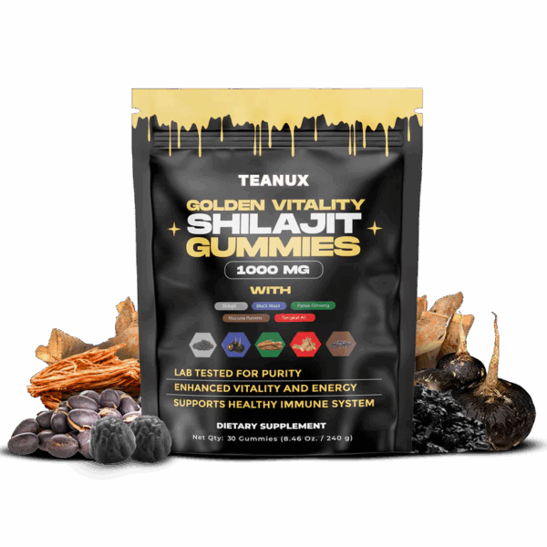 Teanux™ 6 in 1 Shilajit Gummies